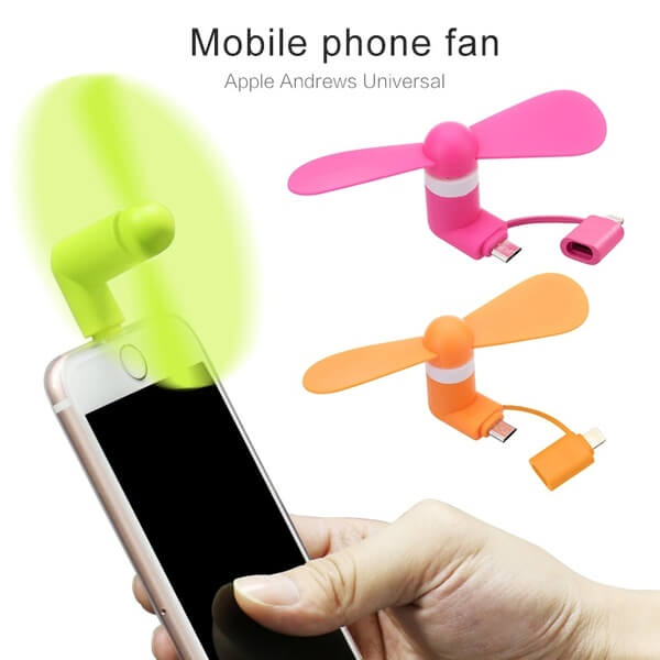 USB phone fan