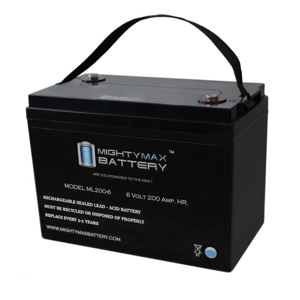 Mighty Max Agm Golf Cart Battery