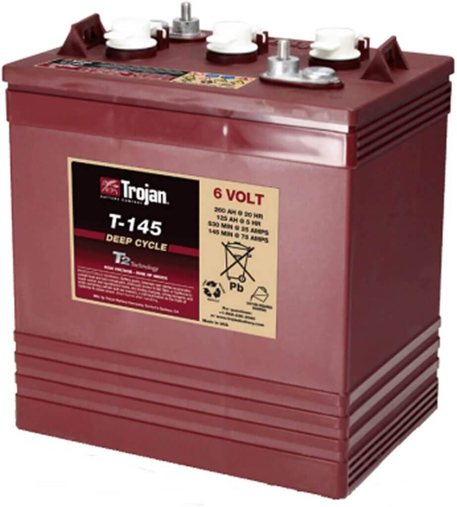 Trojan 6v Golf Cart Battery Fla